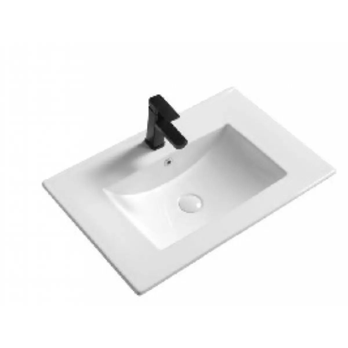 Baron A107 Stainless Steel Cabinet with Insert Basin 710mm (6 Colours) - view 2